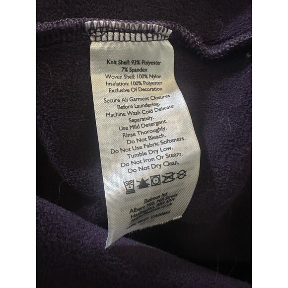 Eddie Bauer Chair Six Hybrid 1/2-Zip Ski Pullover Purple Women's Plus Size 3X - Picture 6 of 14